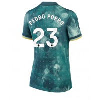 Tottenham Hotspur Pedro Porro #23 Tredjeställ Dam 2024-25 Kortärmad